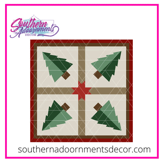 Evergreen Quilt Block Template & Digital Cut File – Southern ...