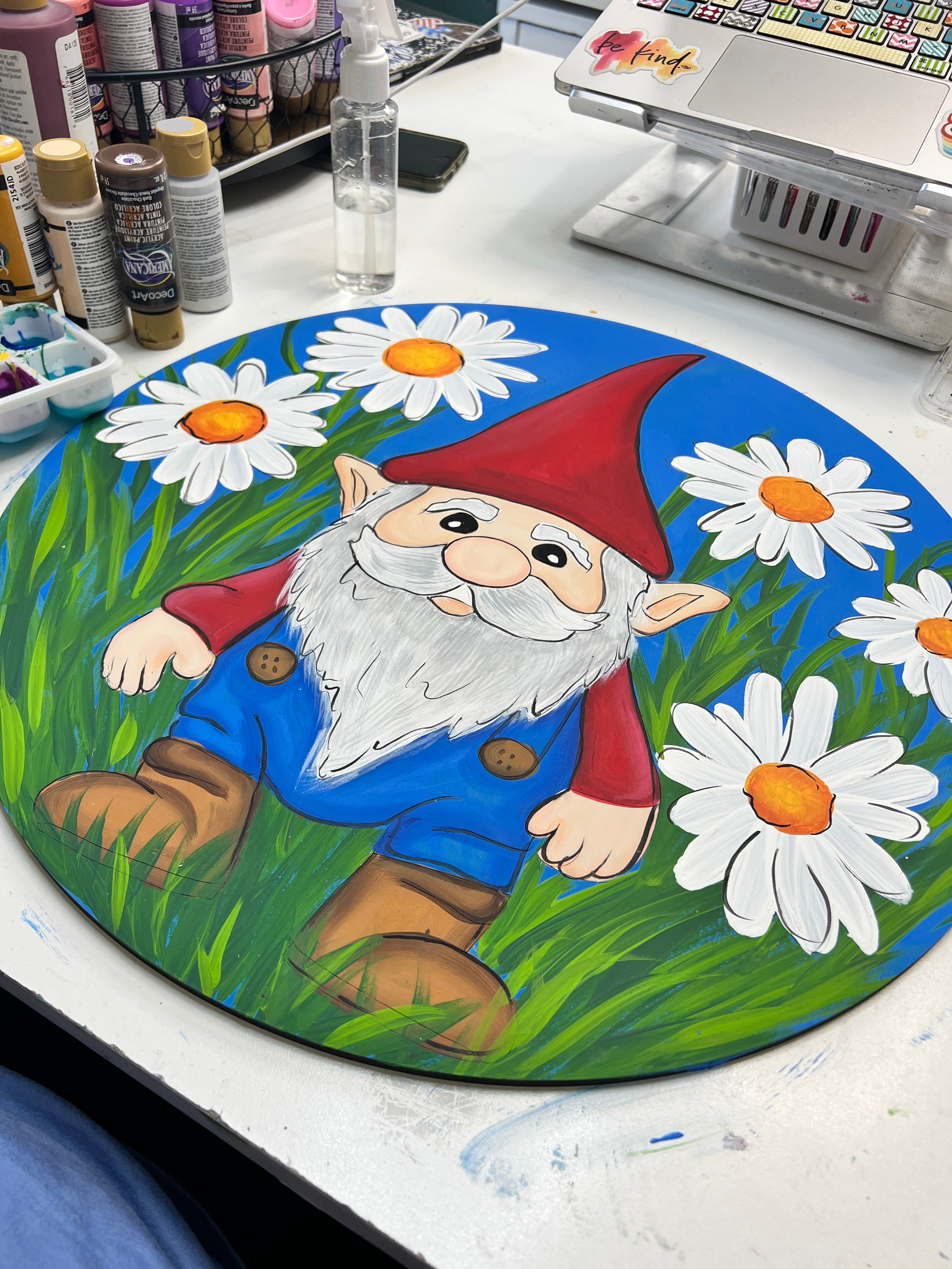 Daisy Gnome Blank