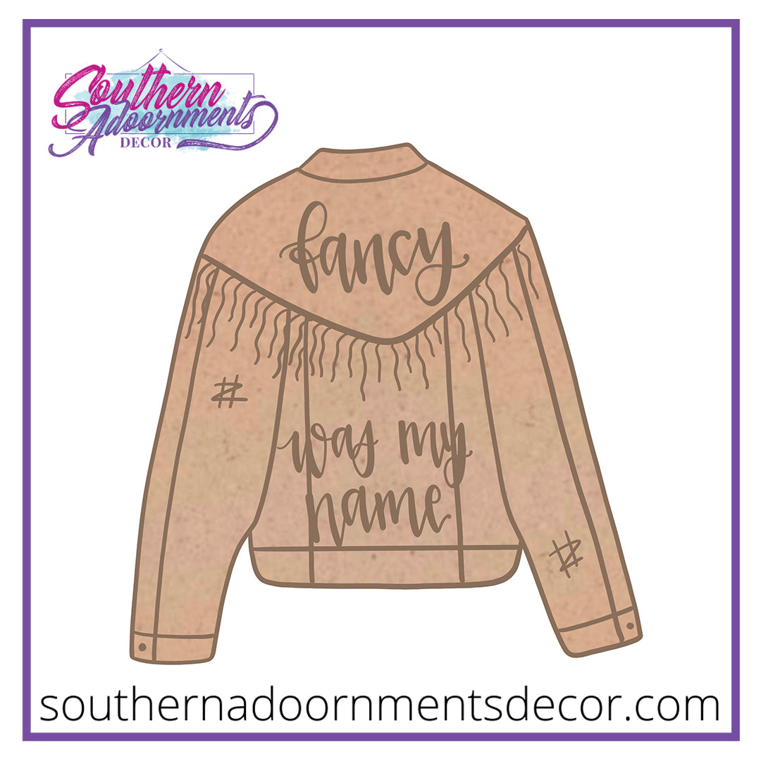 Fancy Jacket Blank – Southern Adoornments Decor