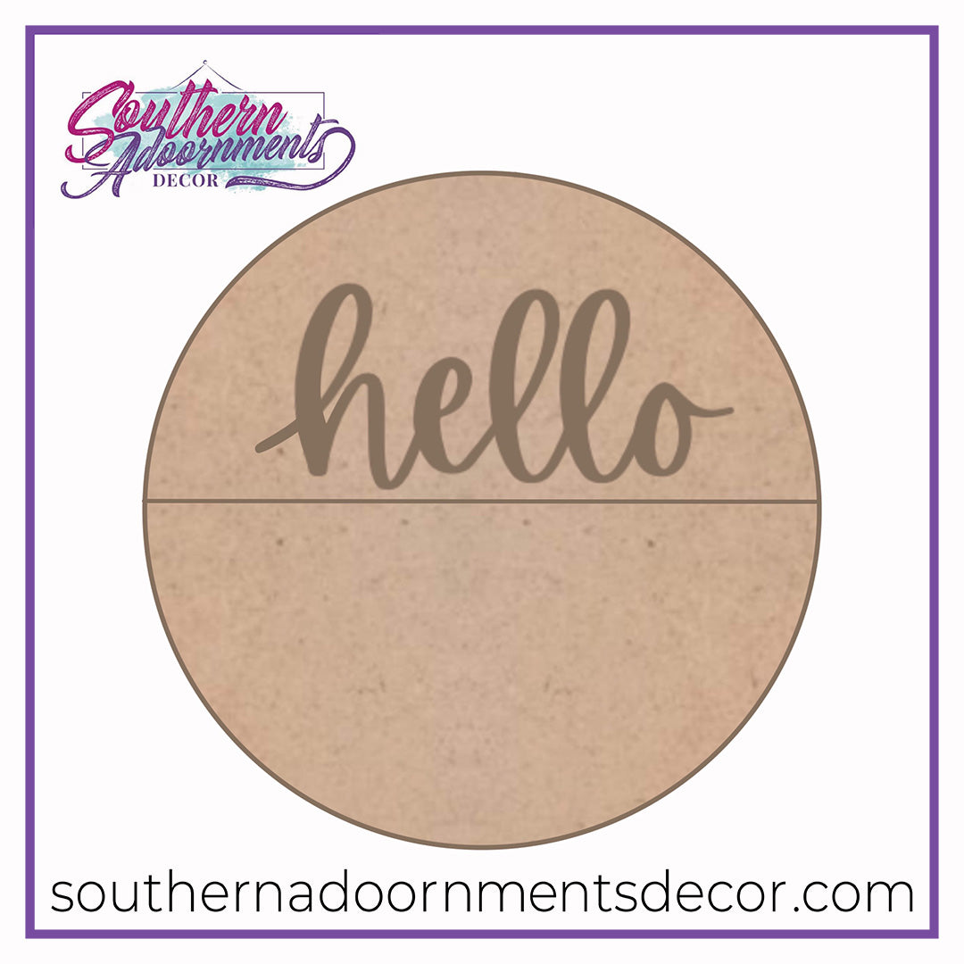 Versatile Split Round Blank
