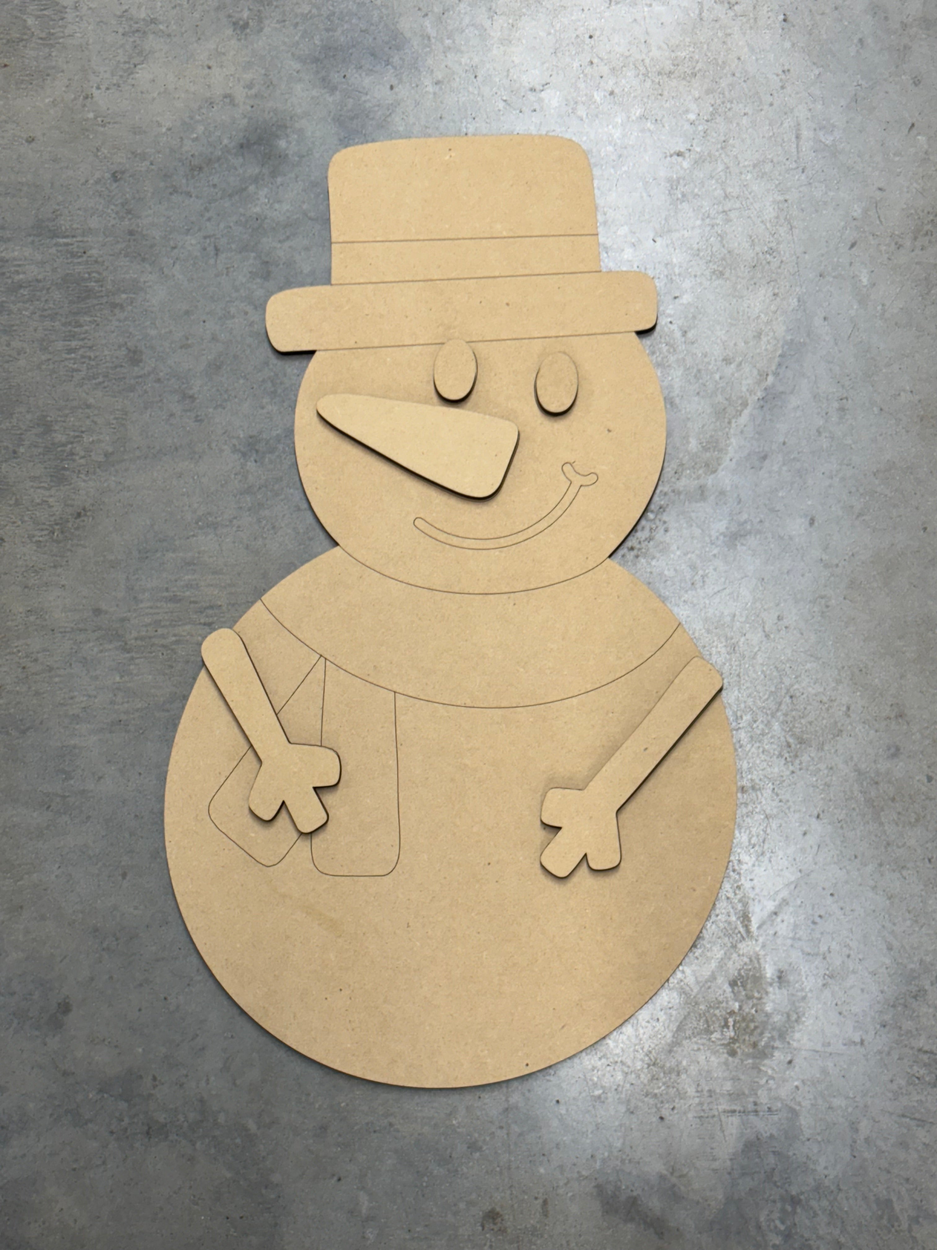 Snowman Top Hat Blank
