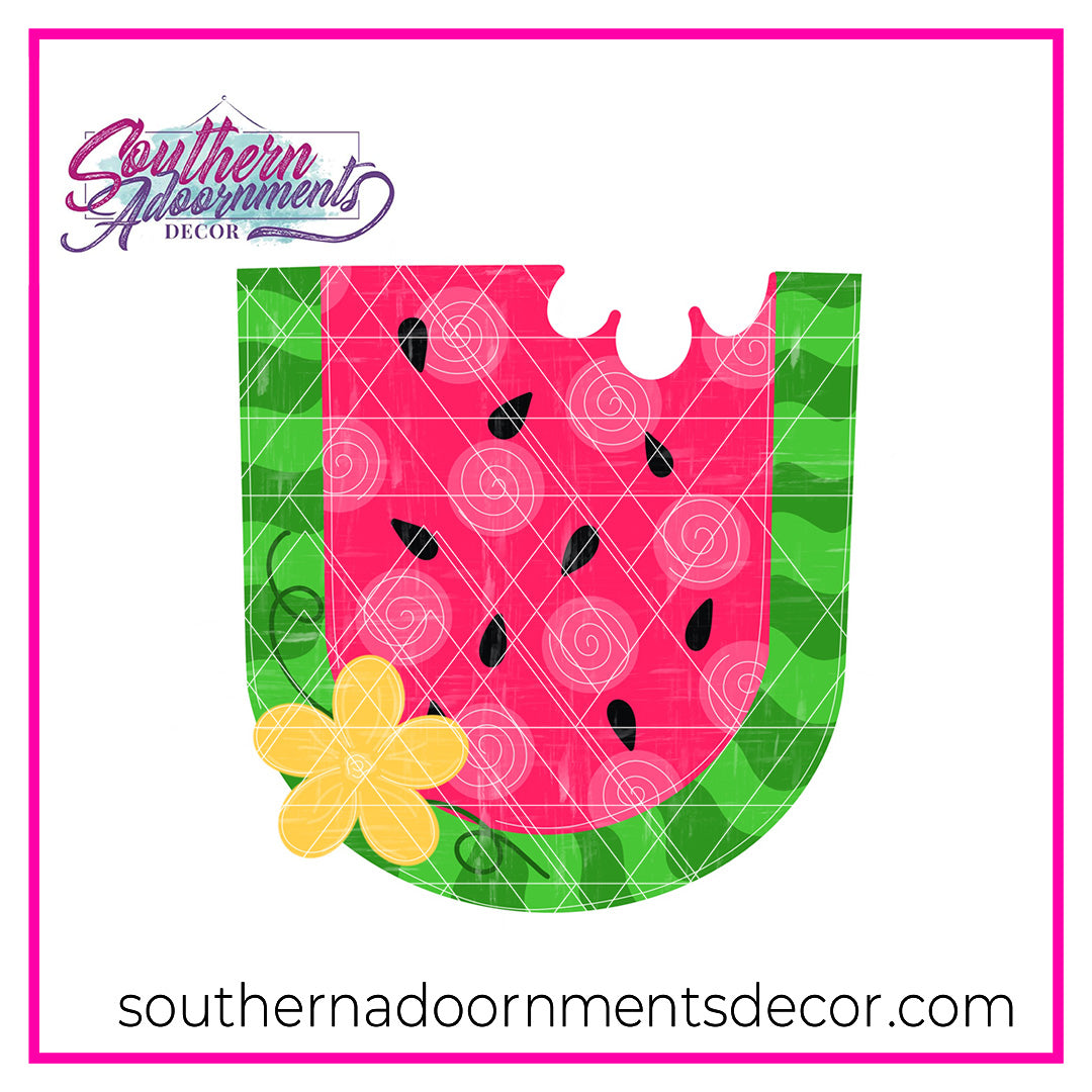 Watermelon Html Code Juicy Watermelon Template & Digital Cut File – Southern Adoornments Decor