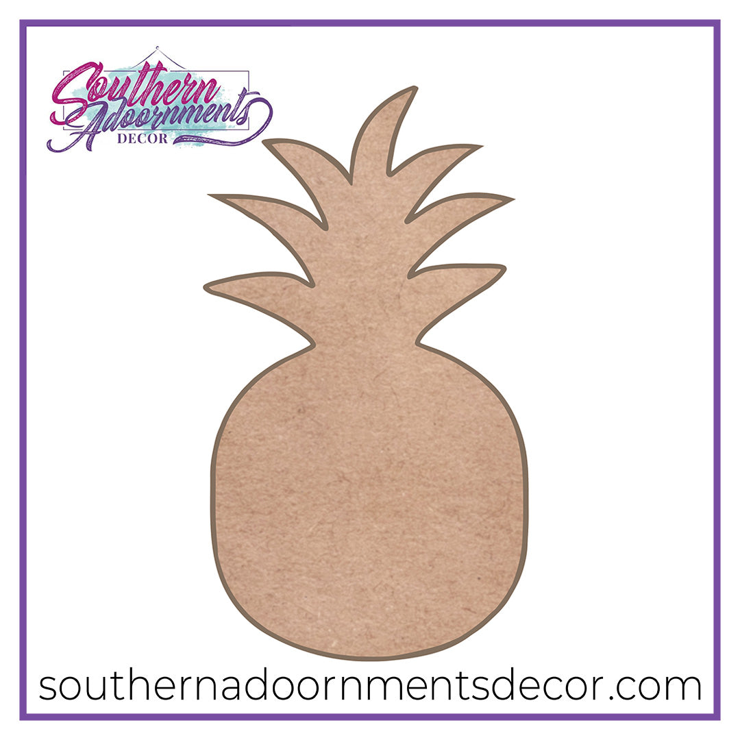 Pineapple Wooden Blank