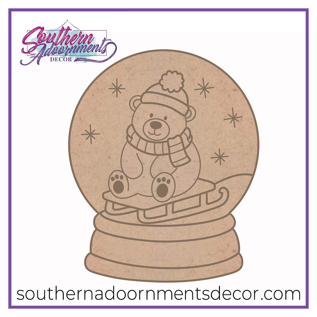 Polar Snowglobe Blank