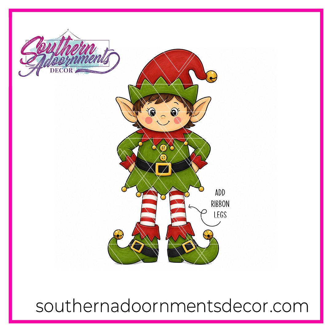 Ribbon Leg Elf Blank