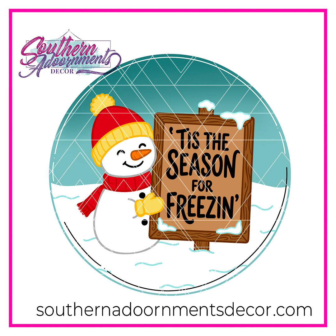 Season for Freezin Blank