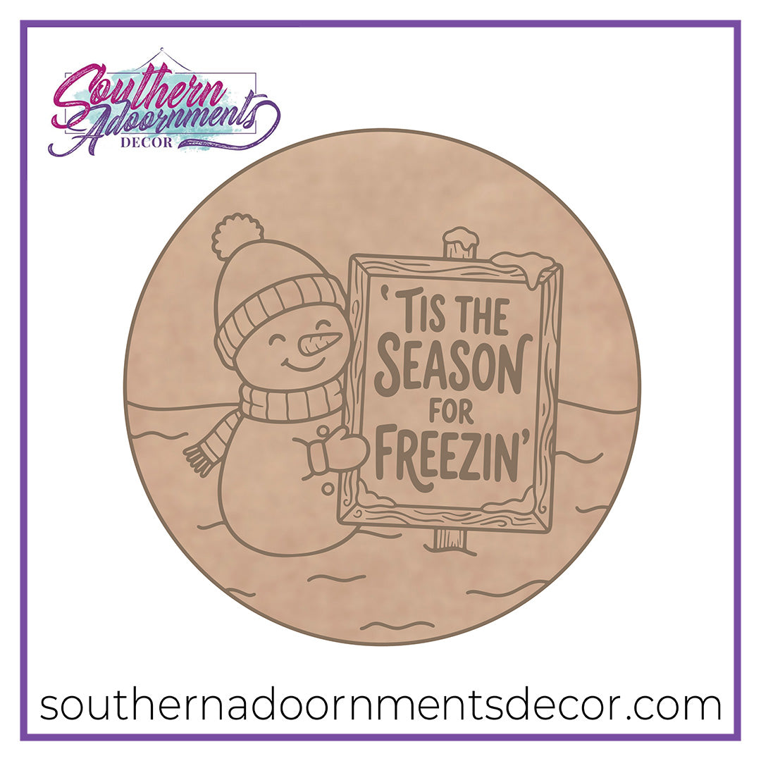 Season for Freezin Blank