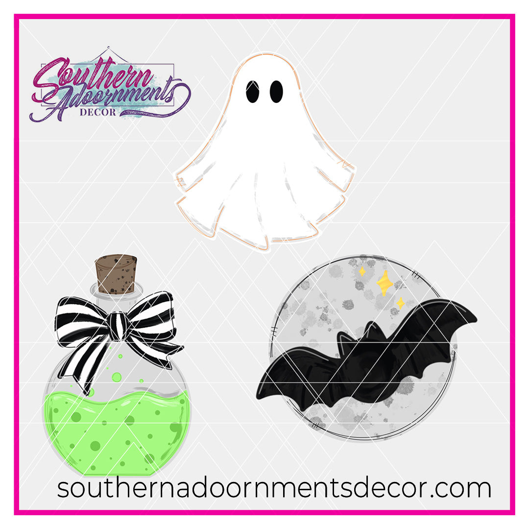 Spooky Attachment Bundle Blank