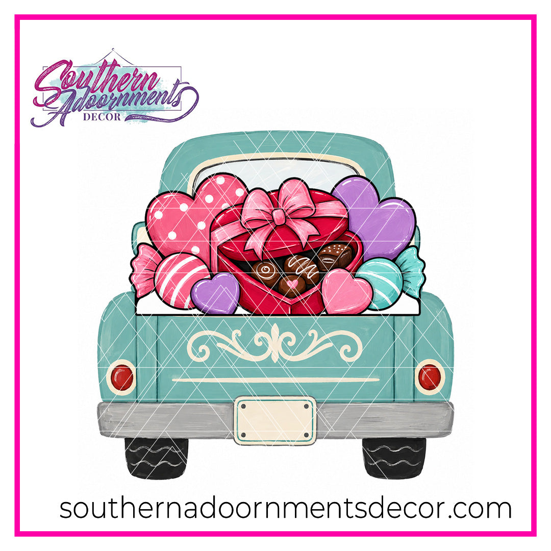 Celebration Truck with Attachments Template & Digital Cut File