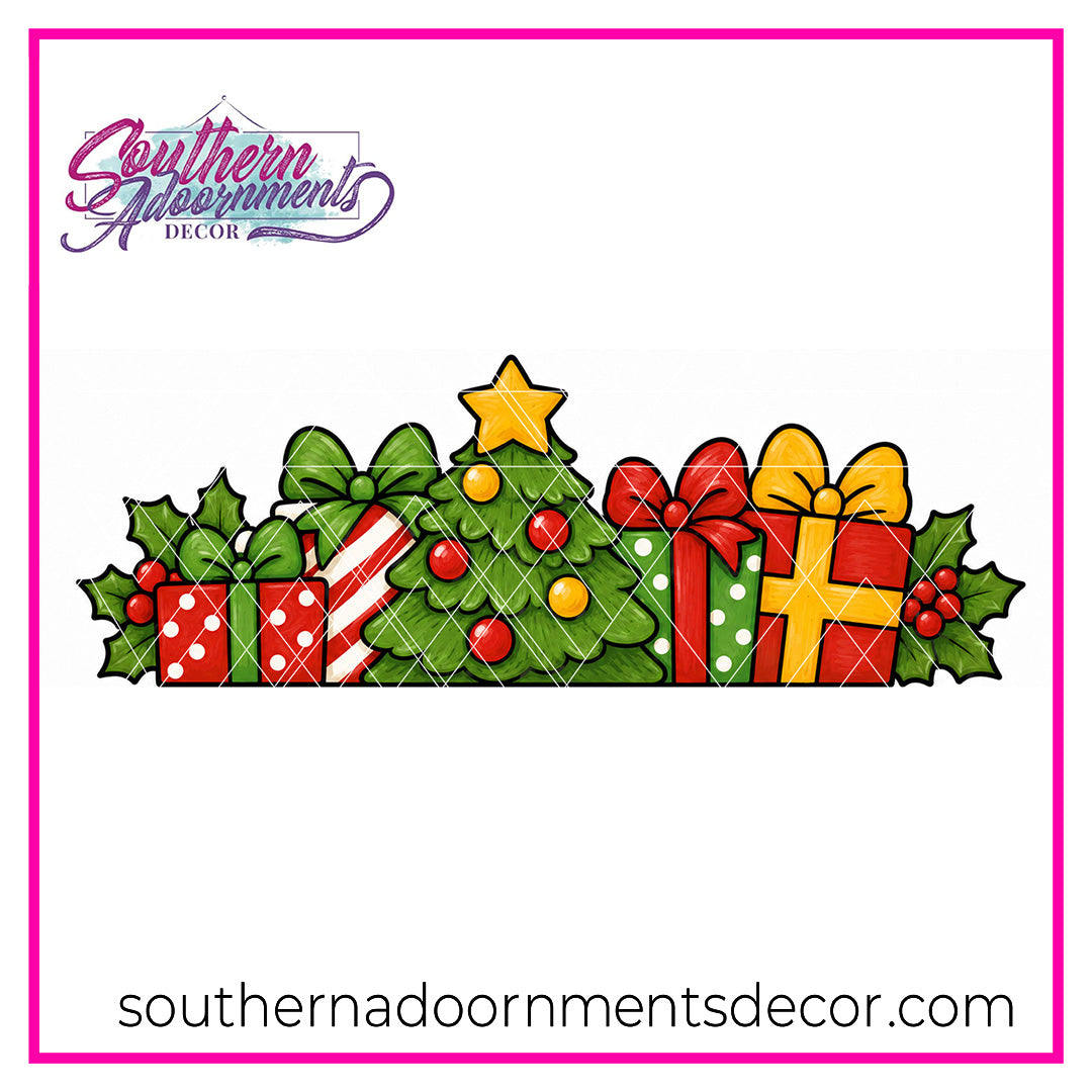 Celebration Truck with Attachments Template & Digital Cut File