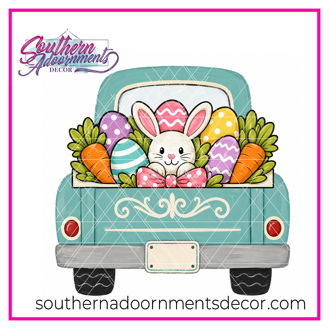 Celebration Truck with Attachments Template & Digital Cut File
