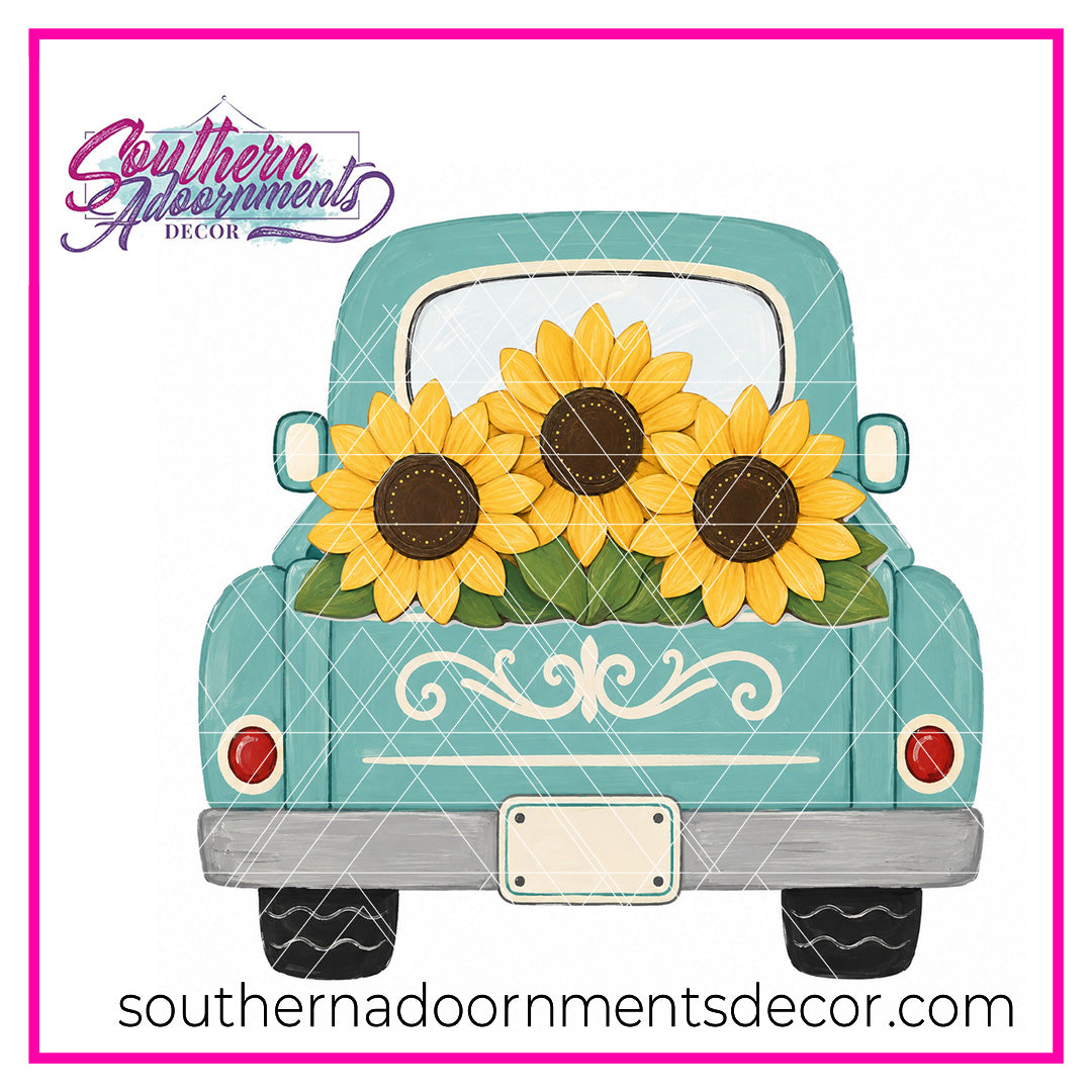 Celebration Truck with Attachments Template & Digital Cut File
