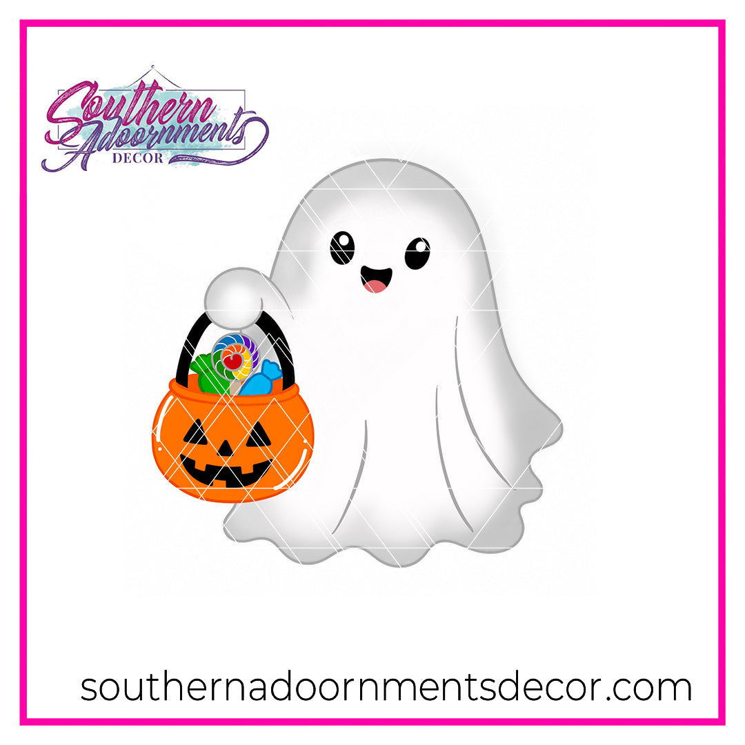 Trick or Treat Ghost Blank