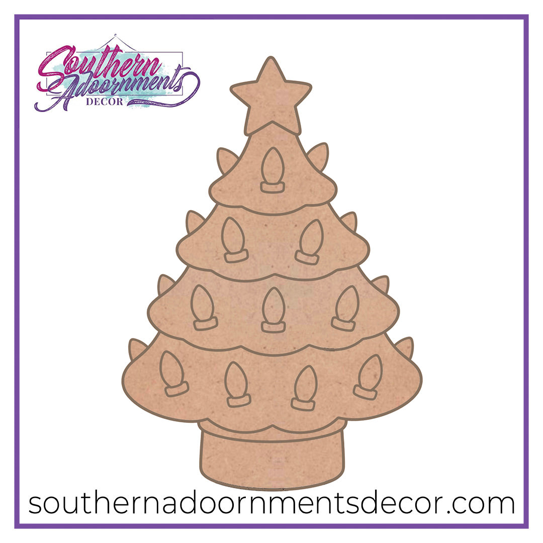 Vintage Ceramic Tree Blank