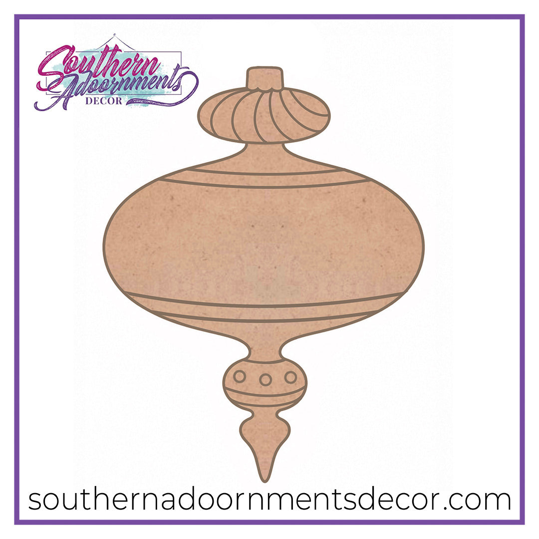 Vintage Ornament Blank