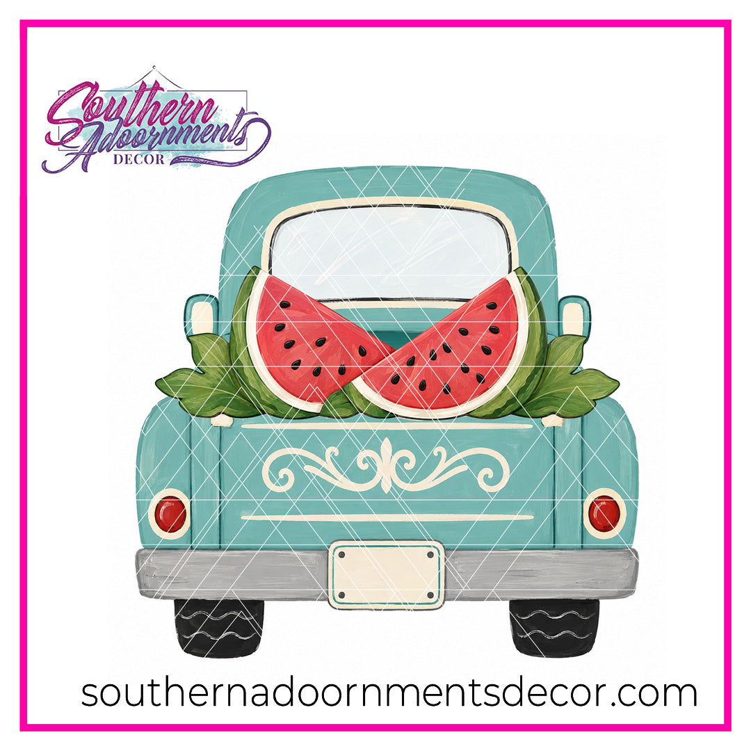 Celebration Truck with Attachments Template & Digital Cut File