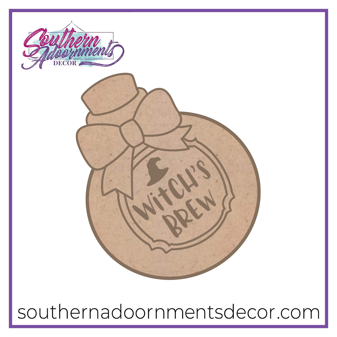 Witch's Brew Potion Blank