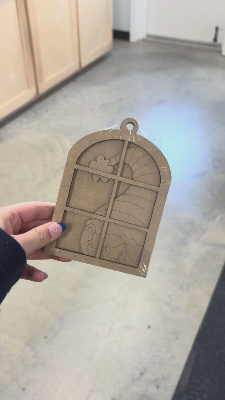 Elf  Layered Window Blank