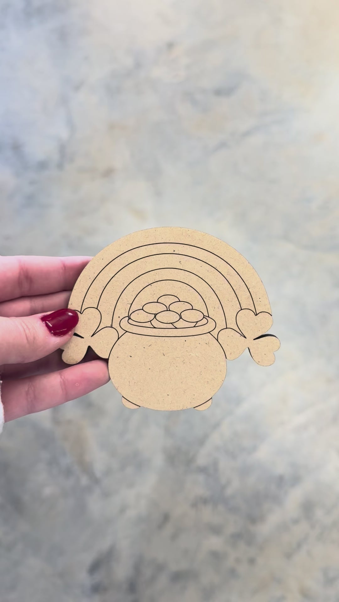 Lucky Pot of Gold Blank