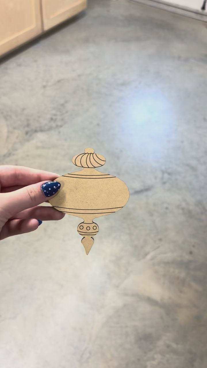 Vintage Ornament Blank