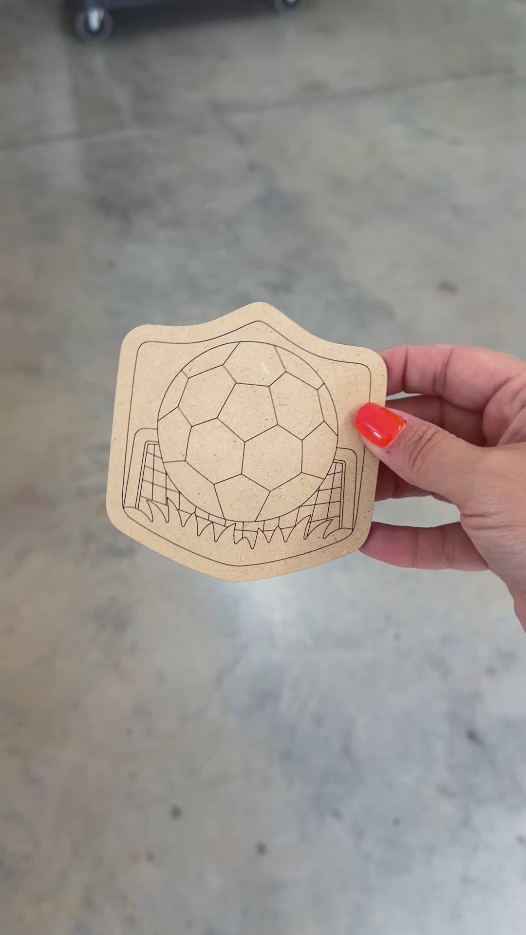 Soccer Goal Blank