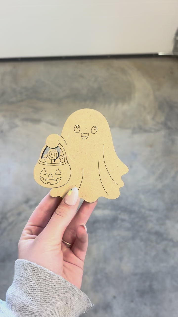 Trick or Treat Ghost Blank