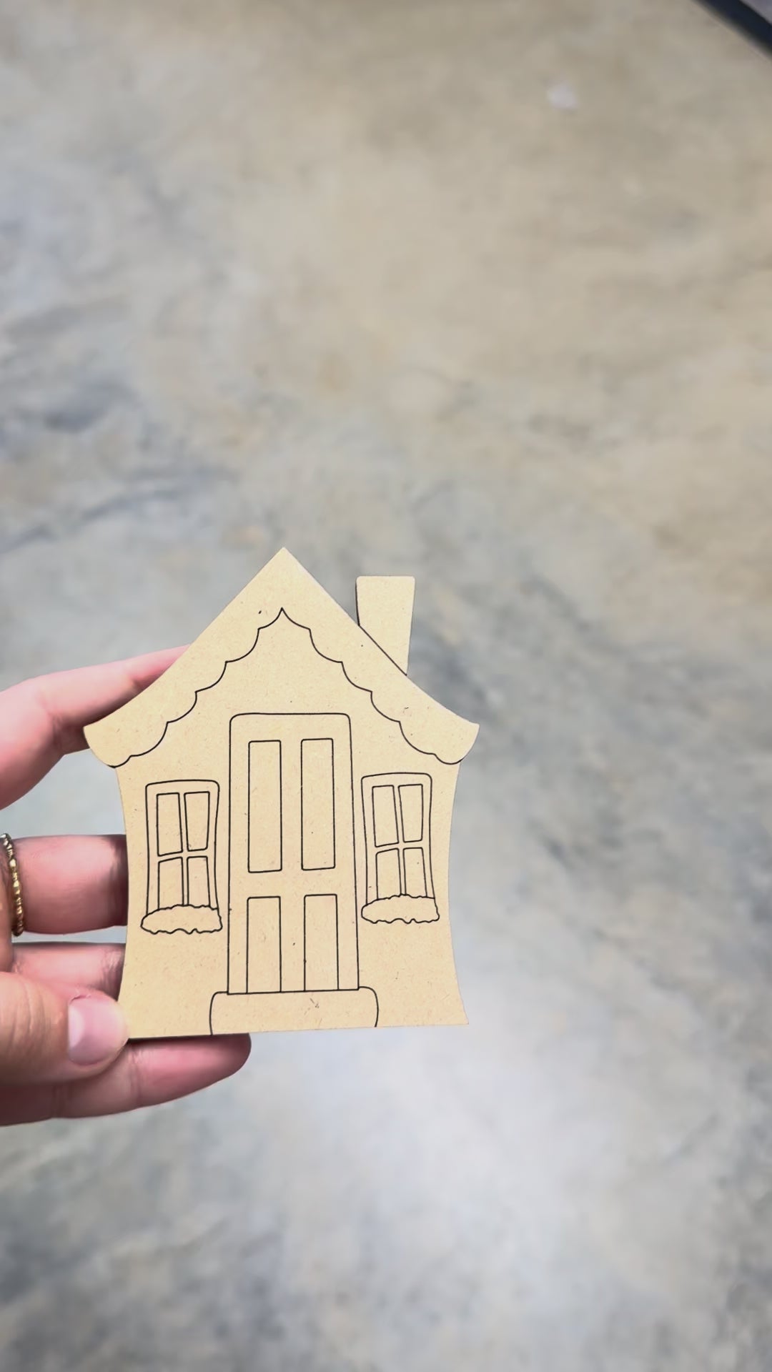 Big Door House Blank