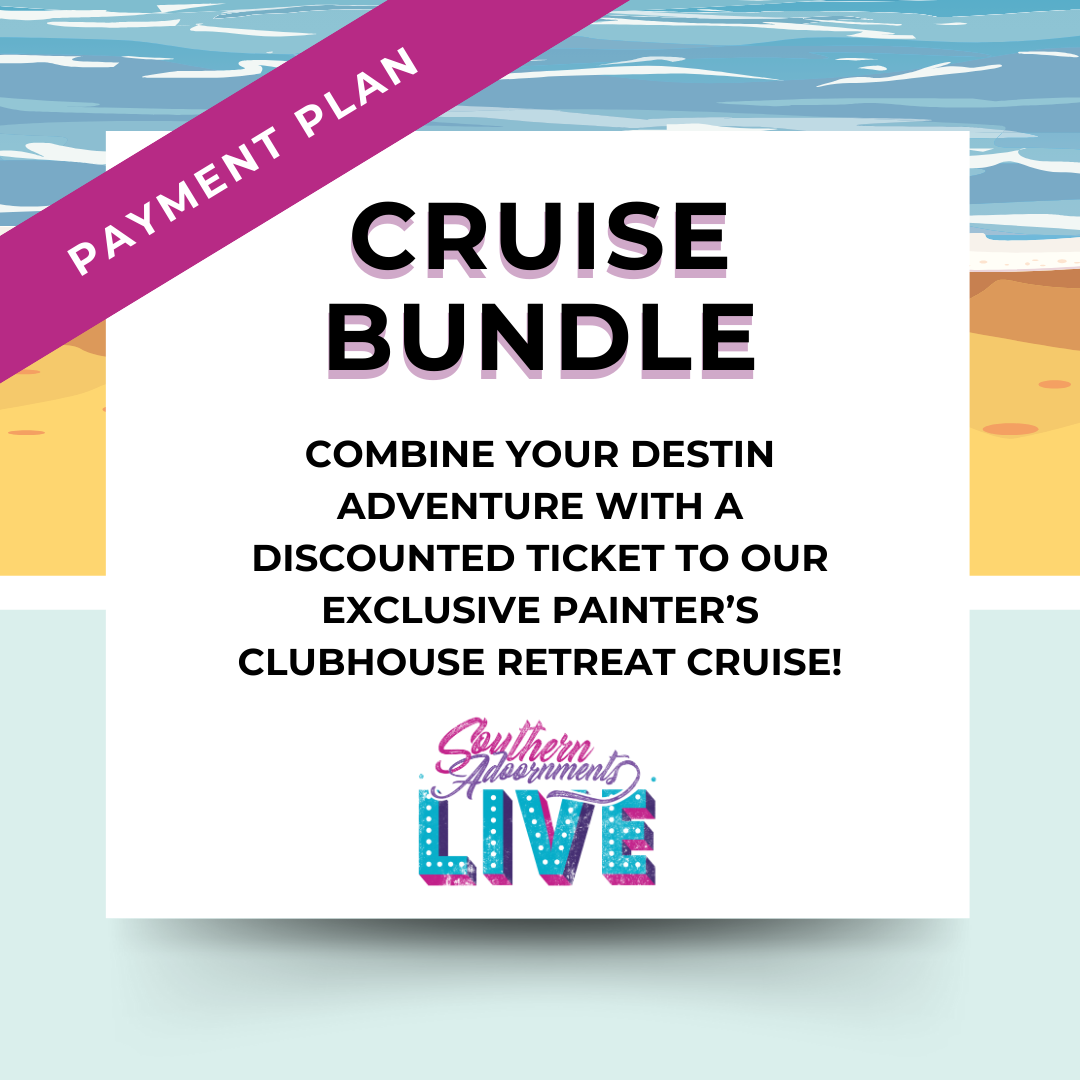 SA Live Destin 2025 & PC Crafting Cruise Bundle Payment Plan Option