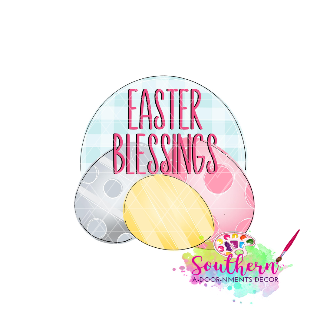 Easter Blessings Blank