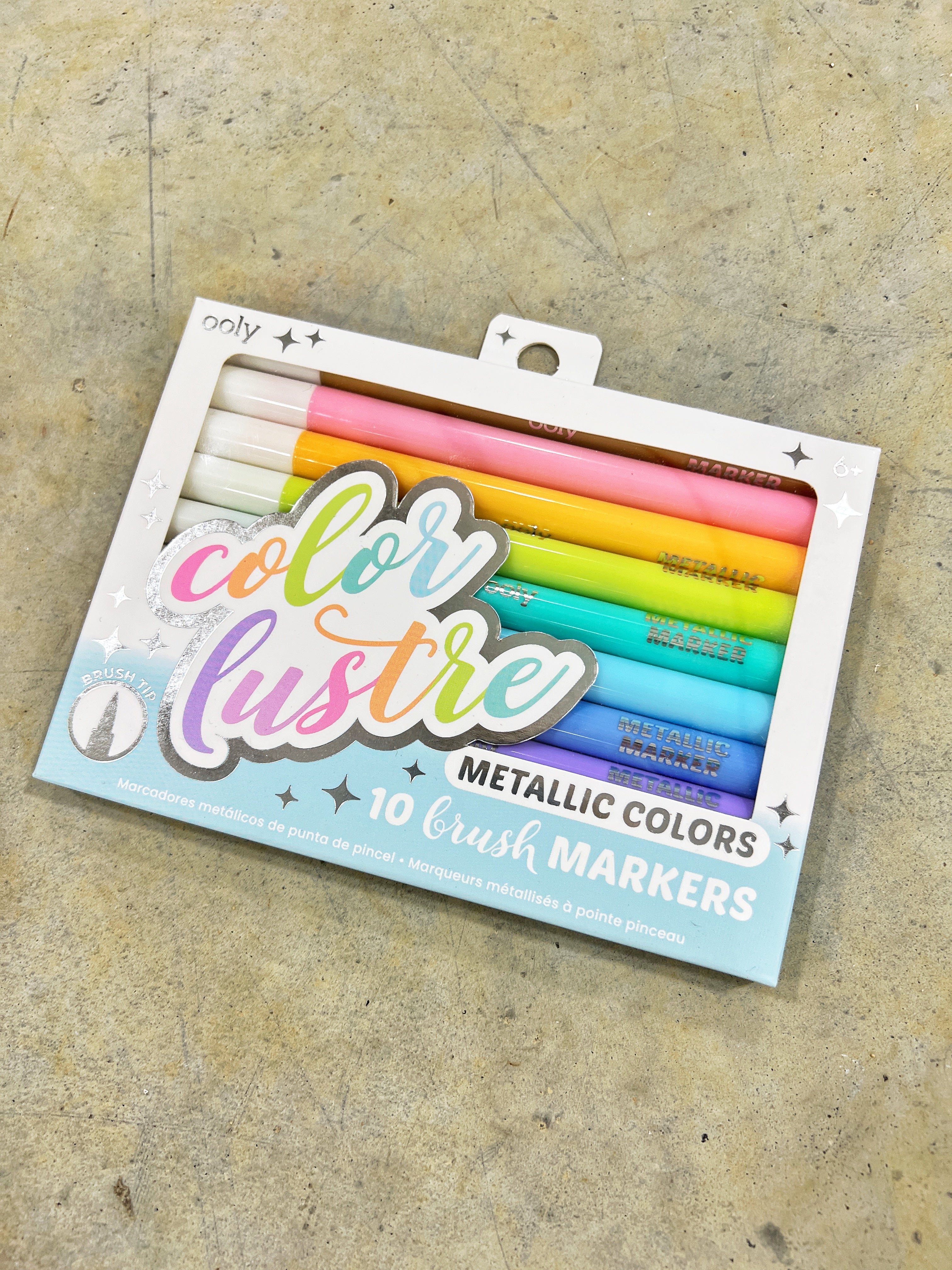 Color Luster Metallic Brush Markers