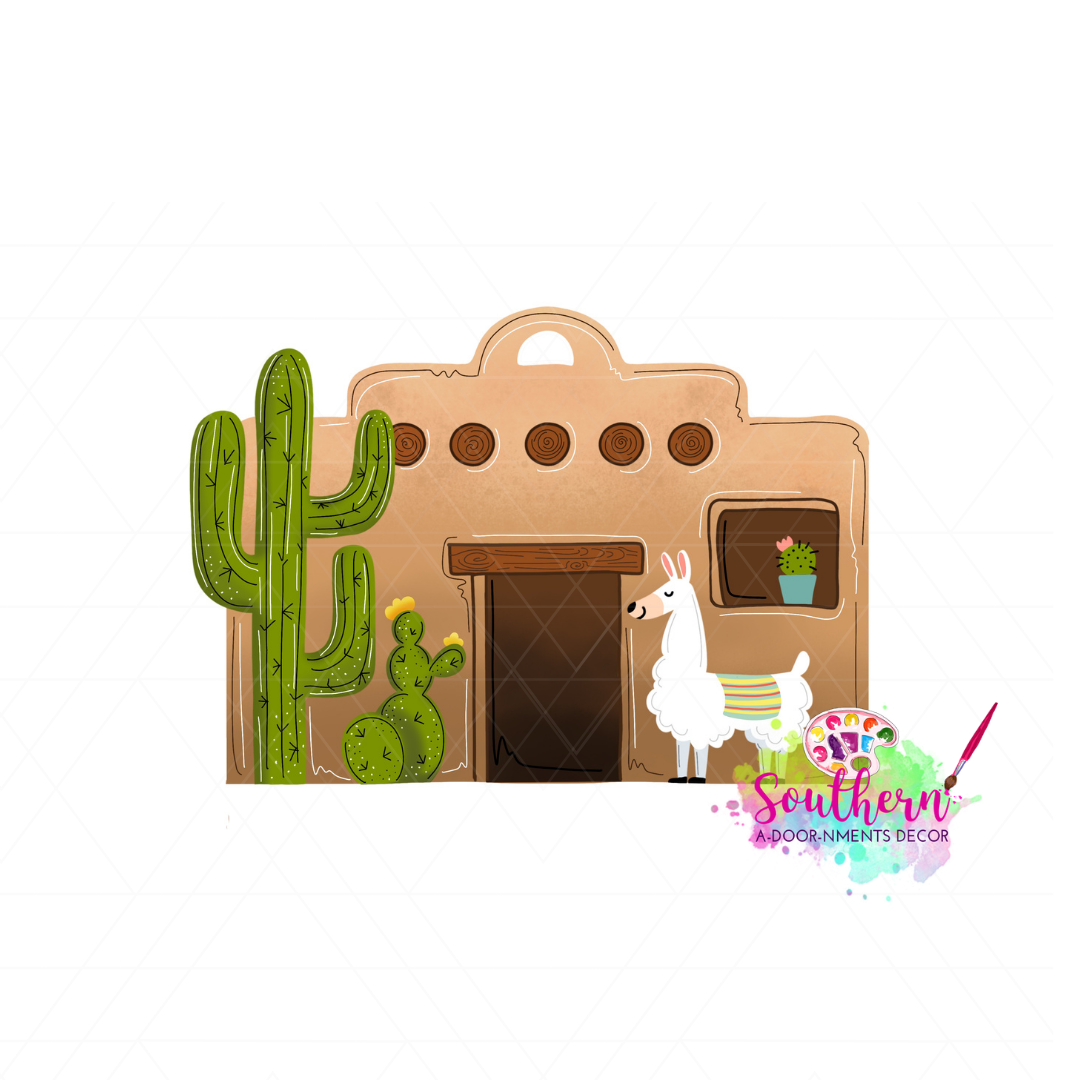 Desert Home Template & Digital Cut File