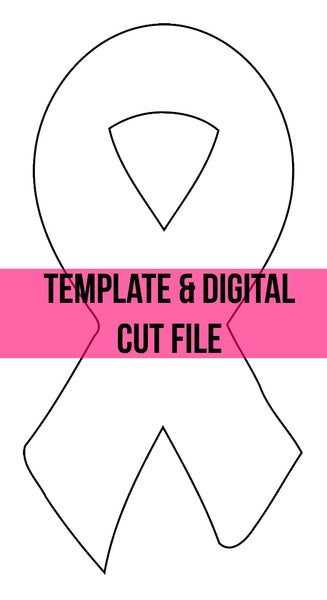 Awareness Ribbon Template & Digital Cut File – Southern Adoornments Decor