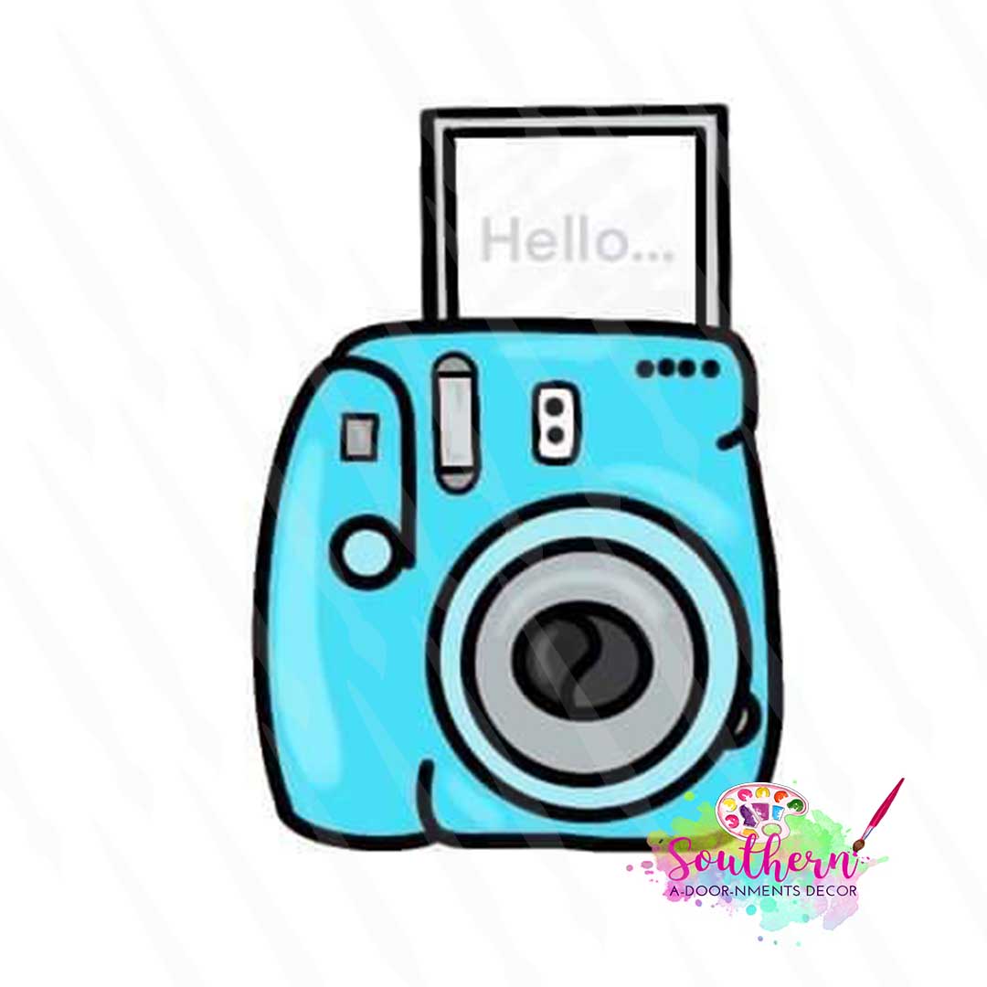 Camera 1 Template & Digital Cut File