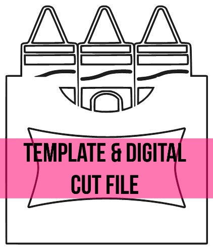 Crayon Box Template & Digital Cut File