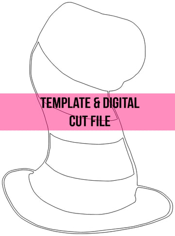 Cat Hat Template &amp; Digital Cut File – Southern Adoornments Decor