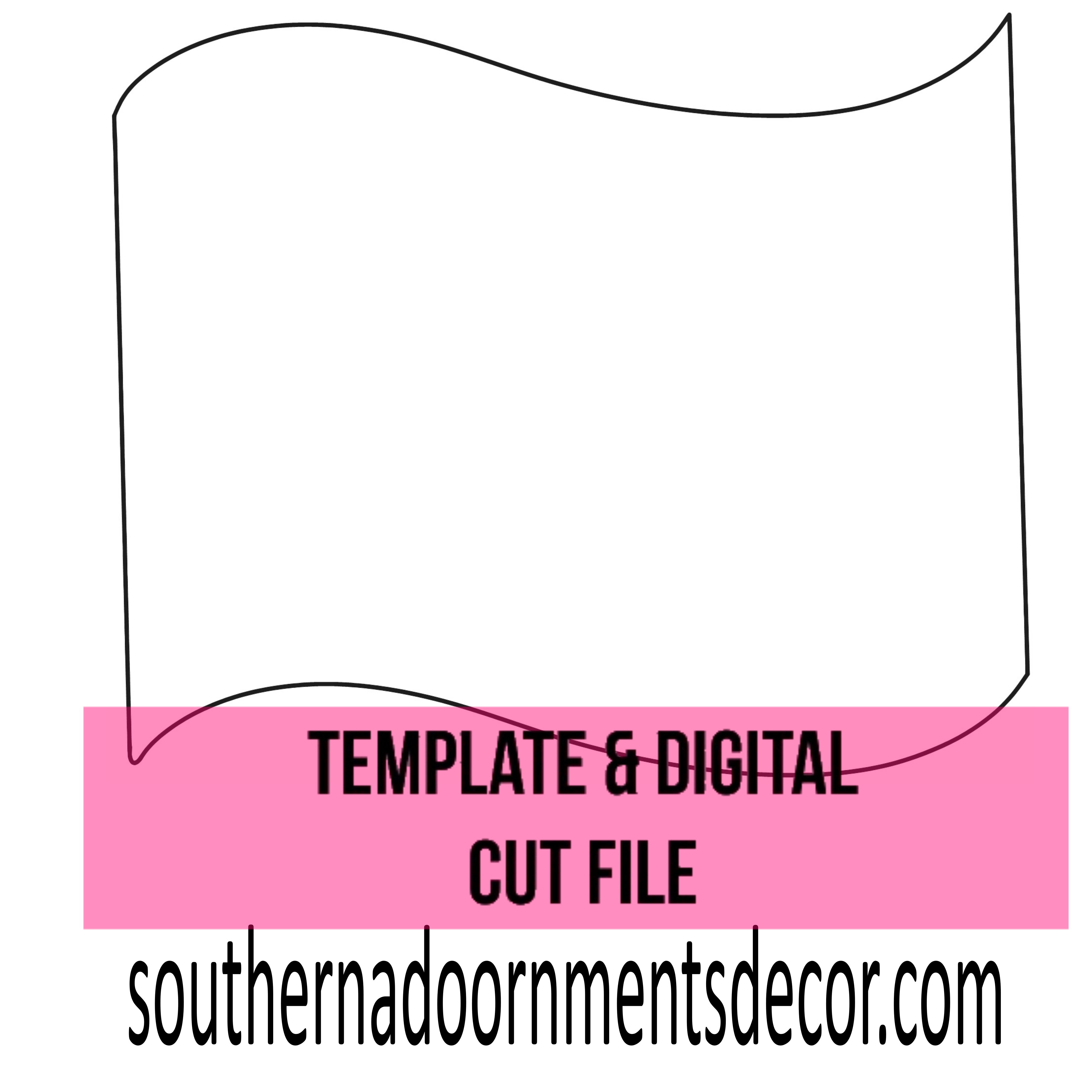 'Merica Flag Template & Digital Cut File