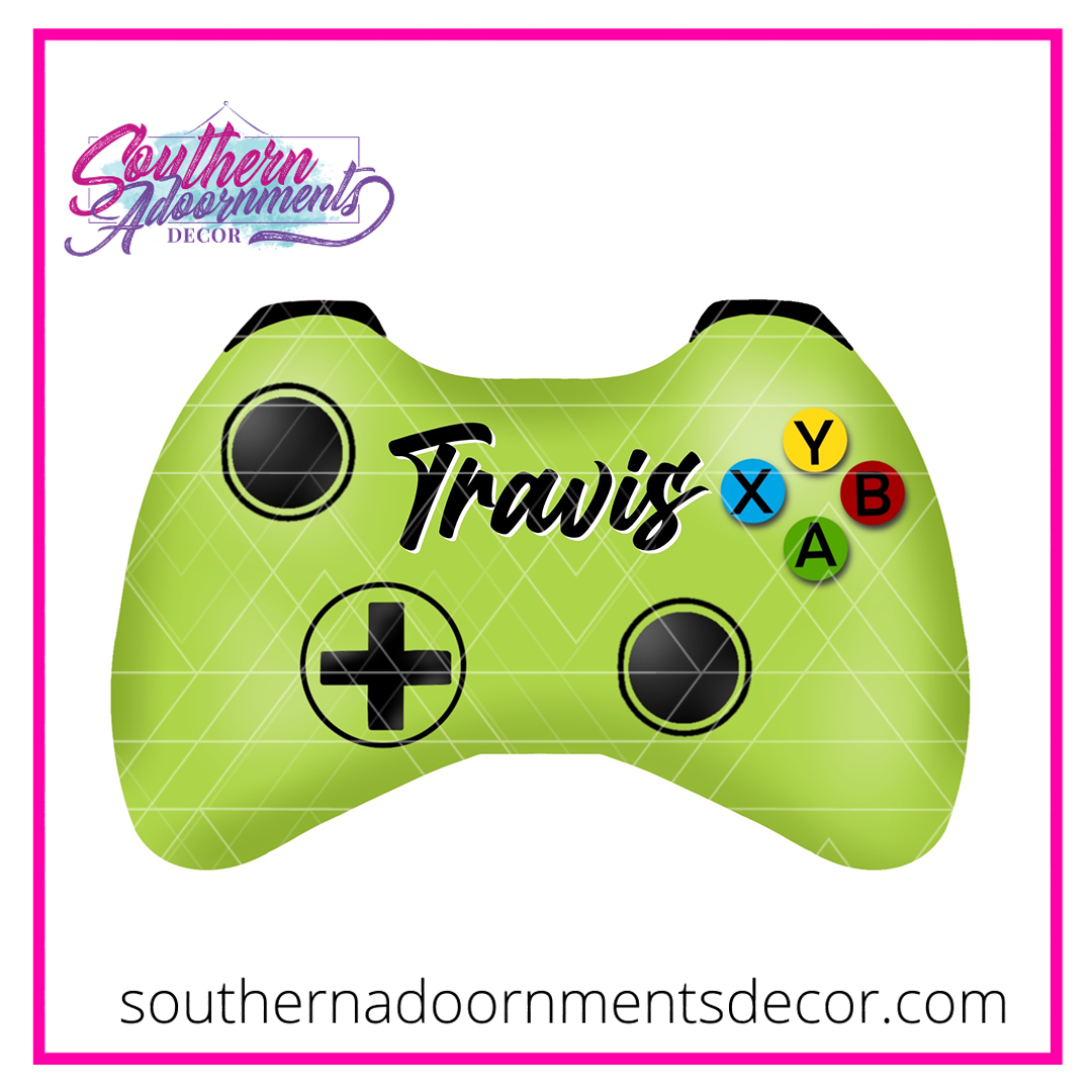 Printable Video Controllers Video Game Controller Template & Digital Cut File – Southern ...