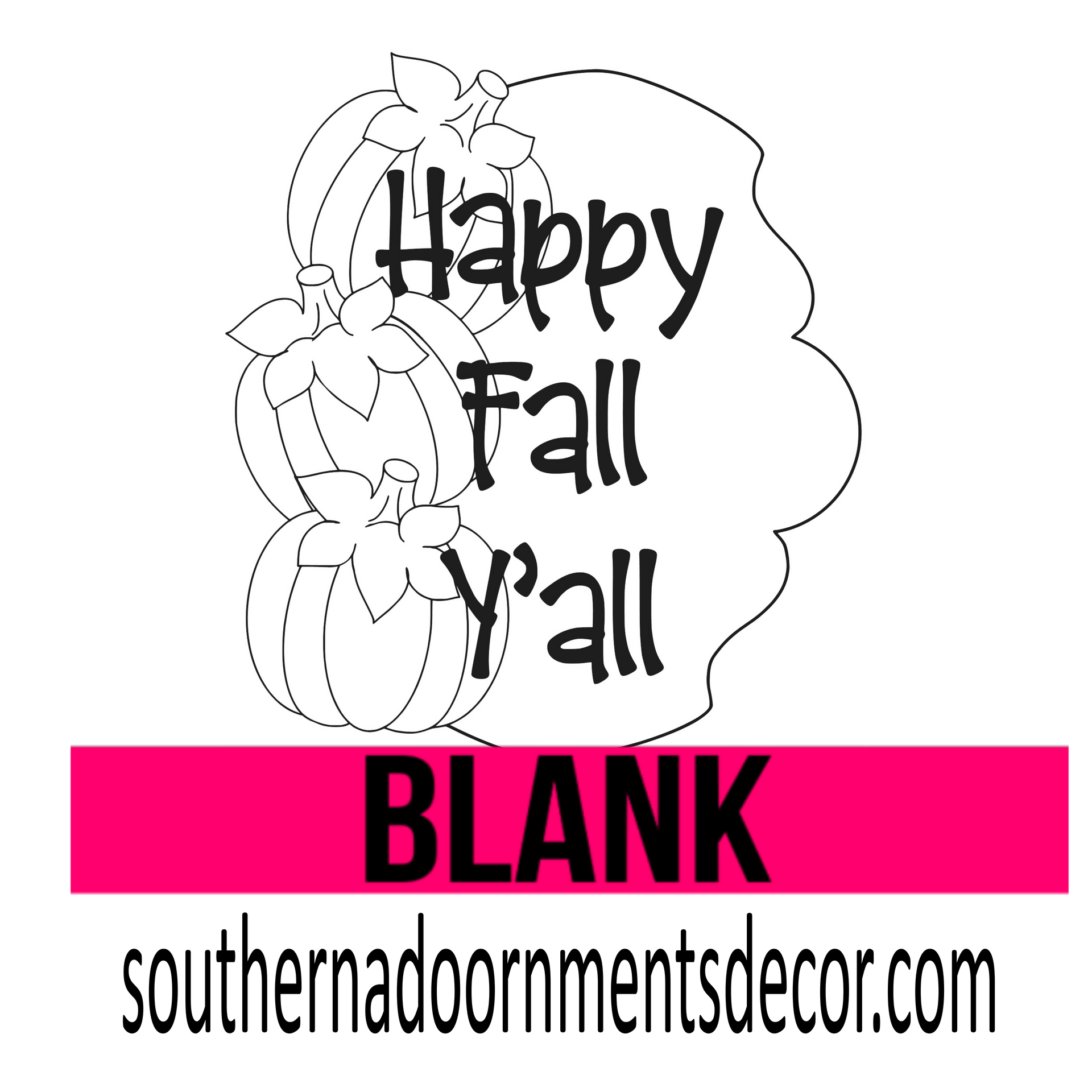 Sunny beach blank southern adoornments decor
