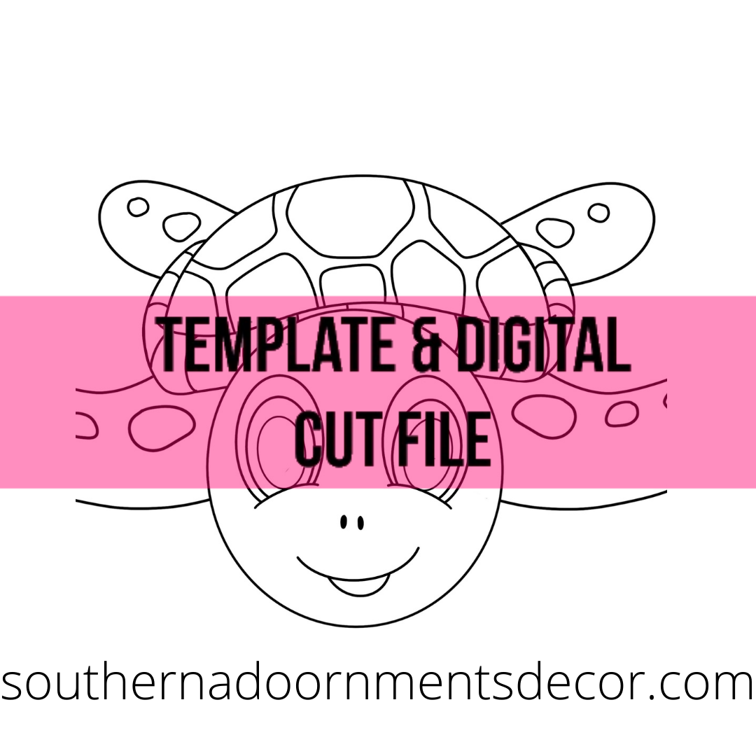 Turtle Template Cut Out