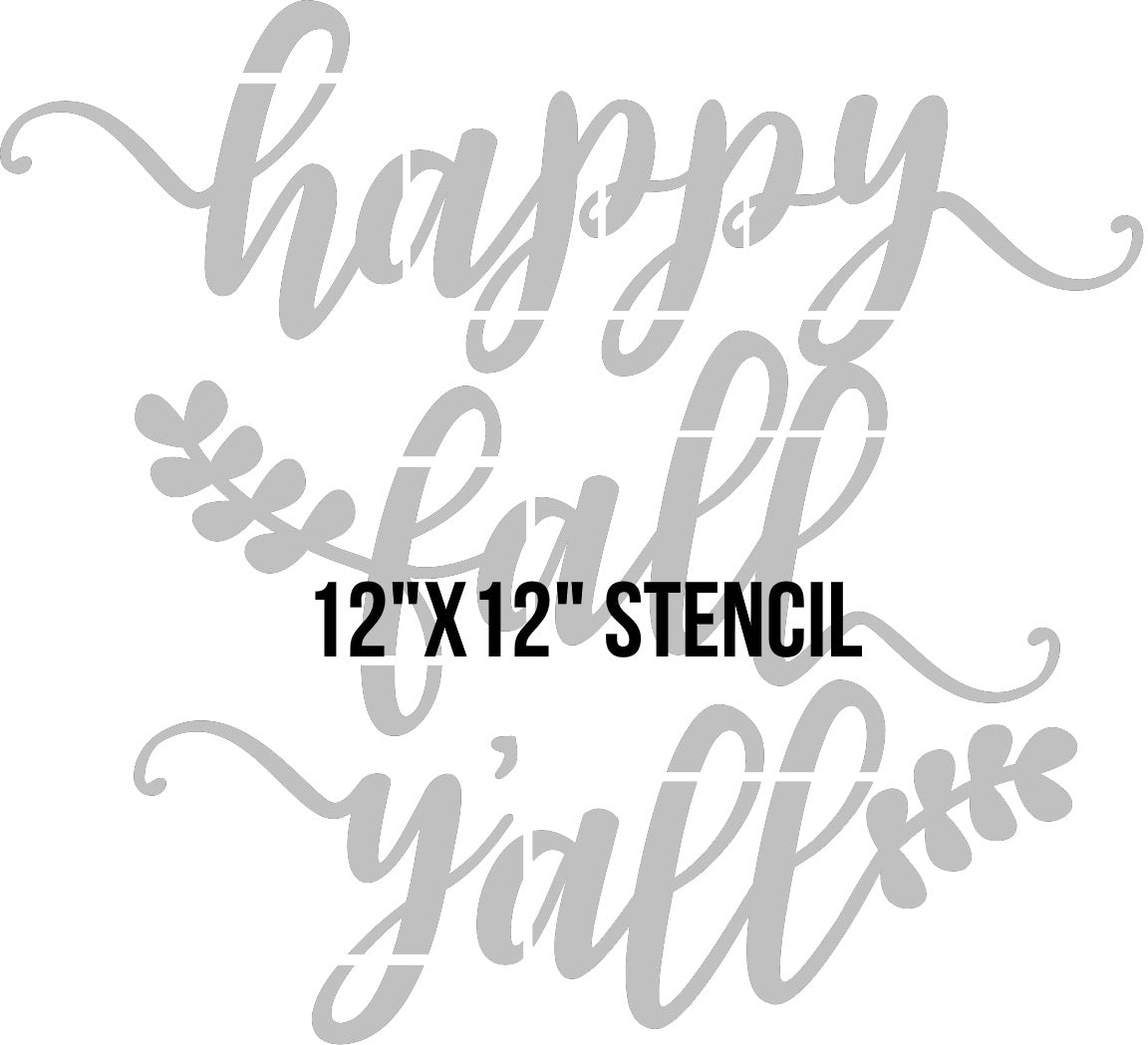 Happy Fall Y'all Script 12