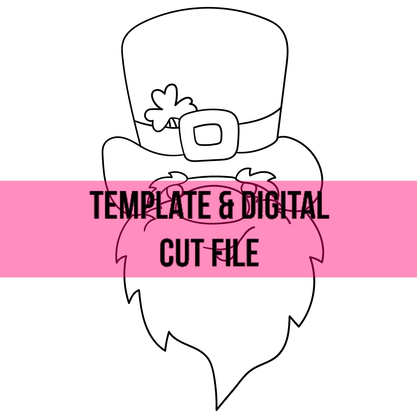 Leprechaun Face Template File