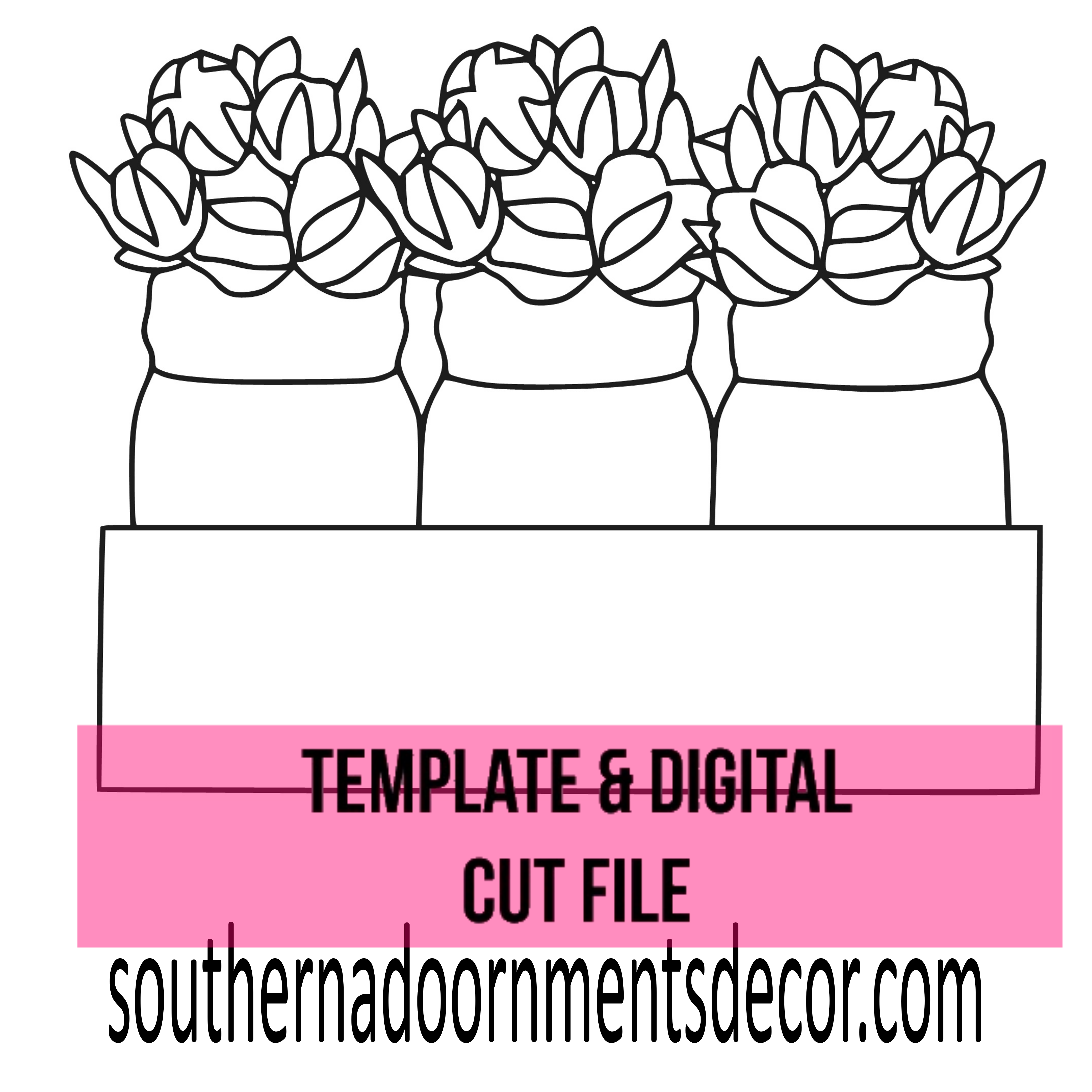 Market Template & Digital Cut File