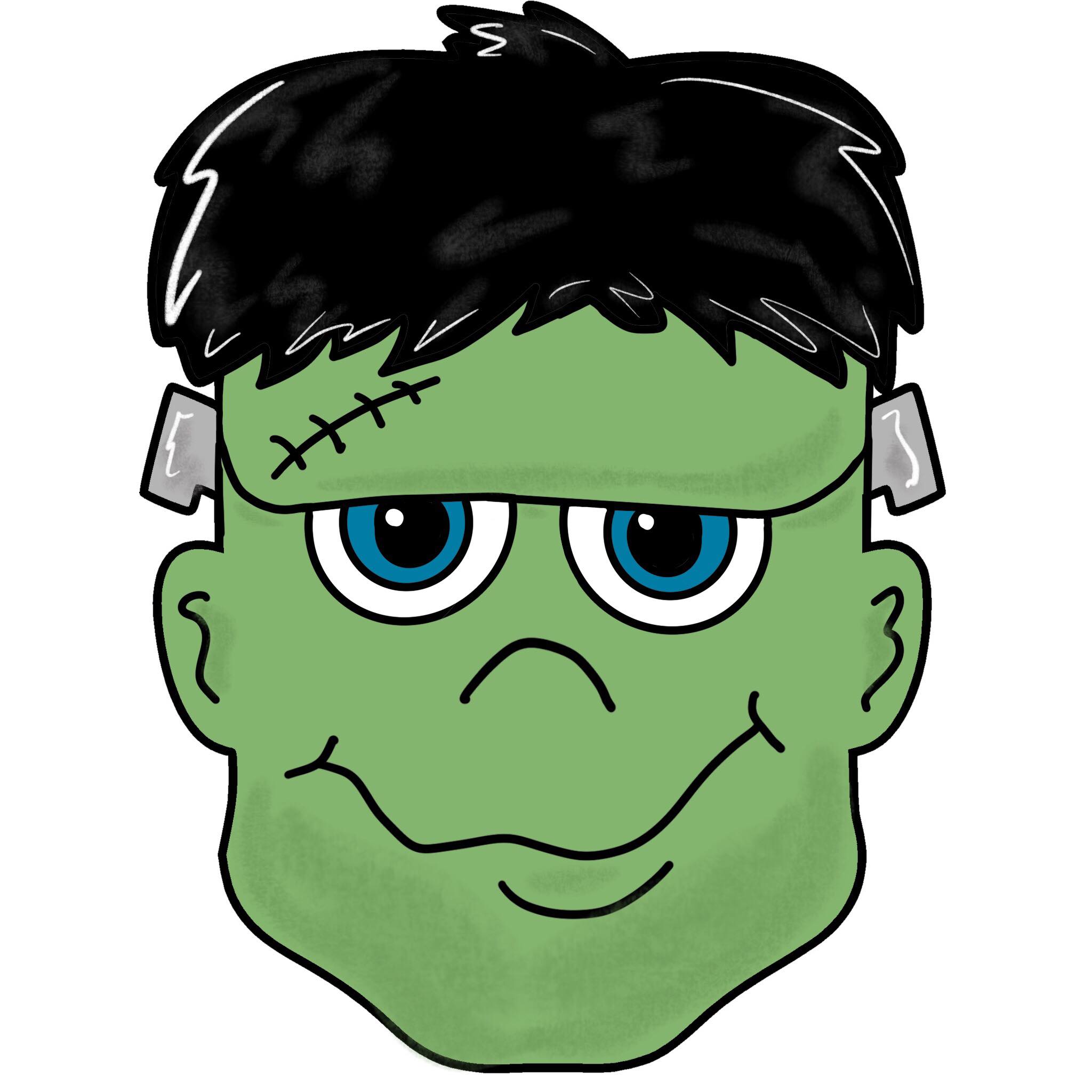 Mr Frankenstein Template & Digital Cut File