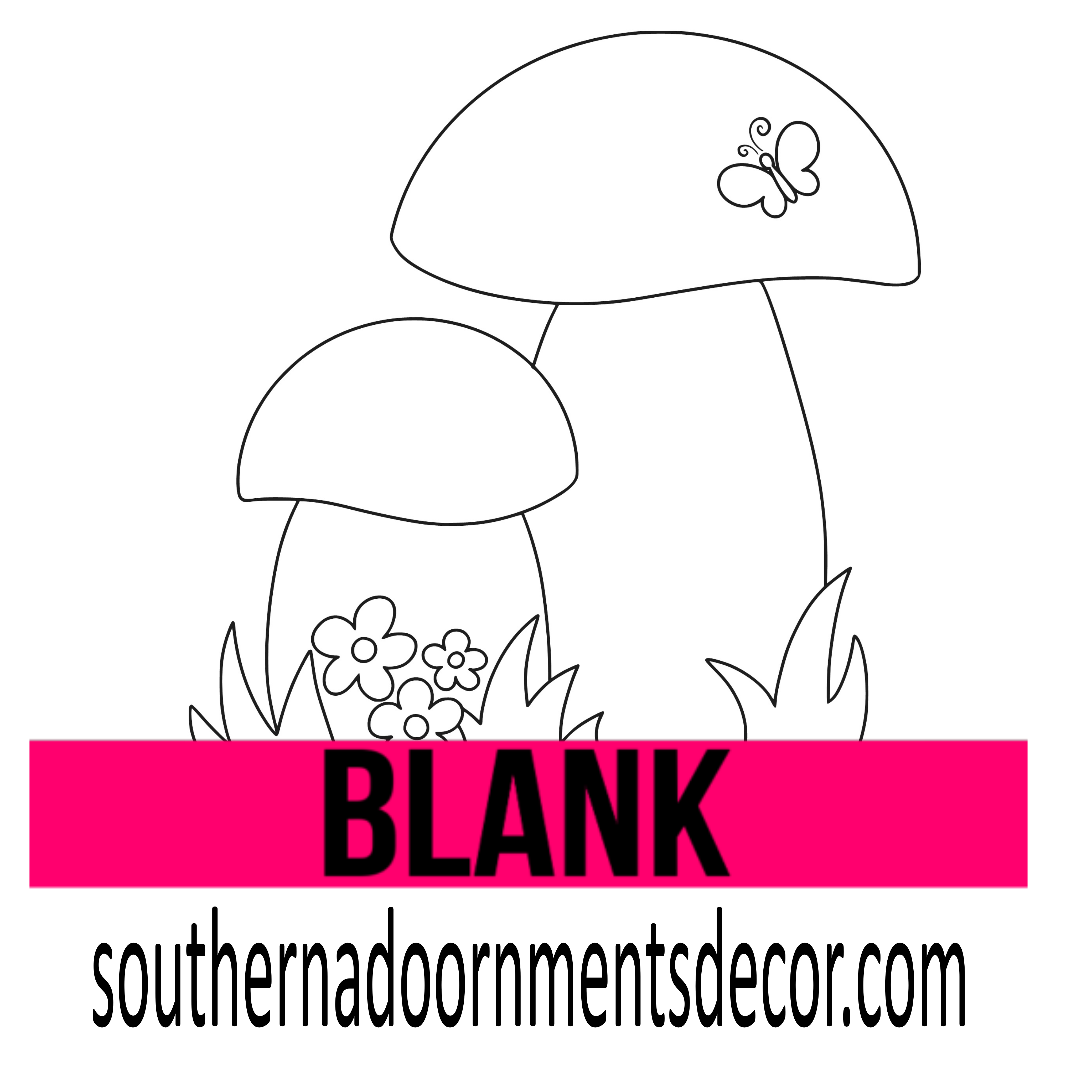 Mushrooms BLANK