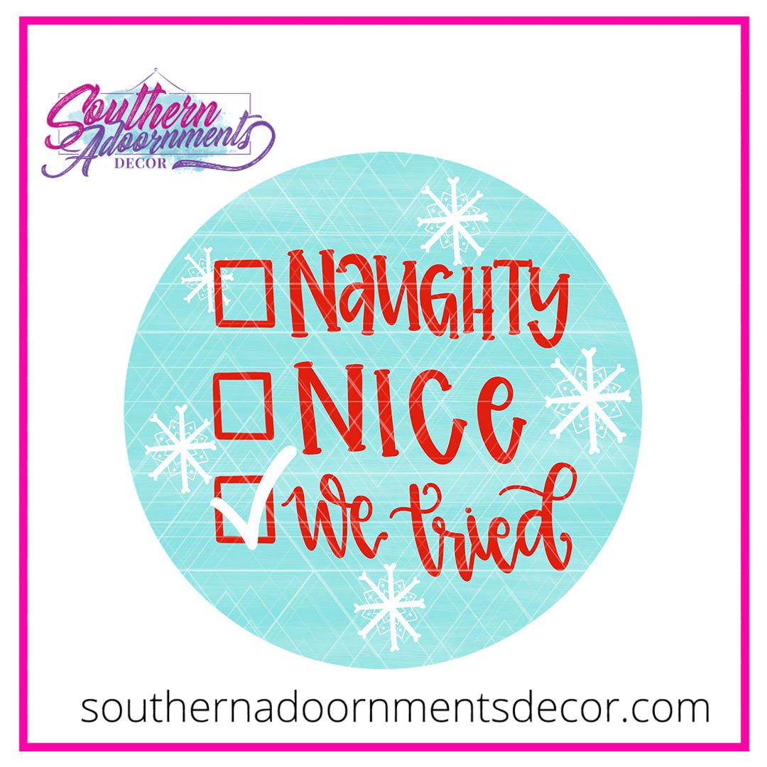 Naughty or Nice Template & Digital Cut File – Southern Adoornments Decor Naughty or Nice Template & Digital Cut File – Southern Adoornments Decor