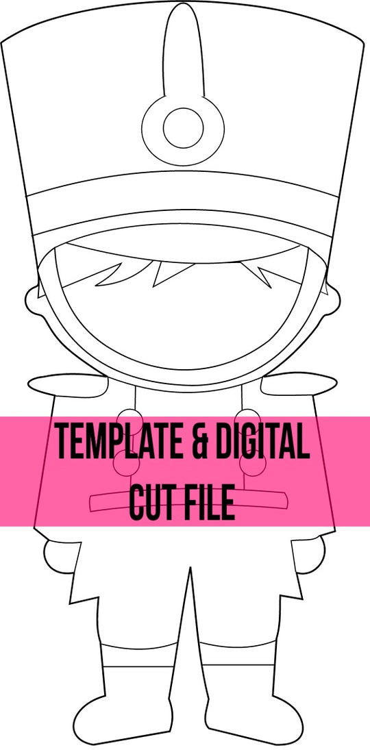 Nutcracker Template &amp; Digital Cut File – Southern Adoornments Decor