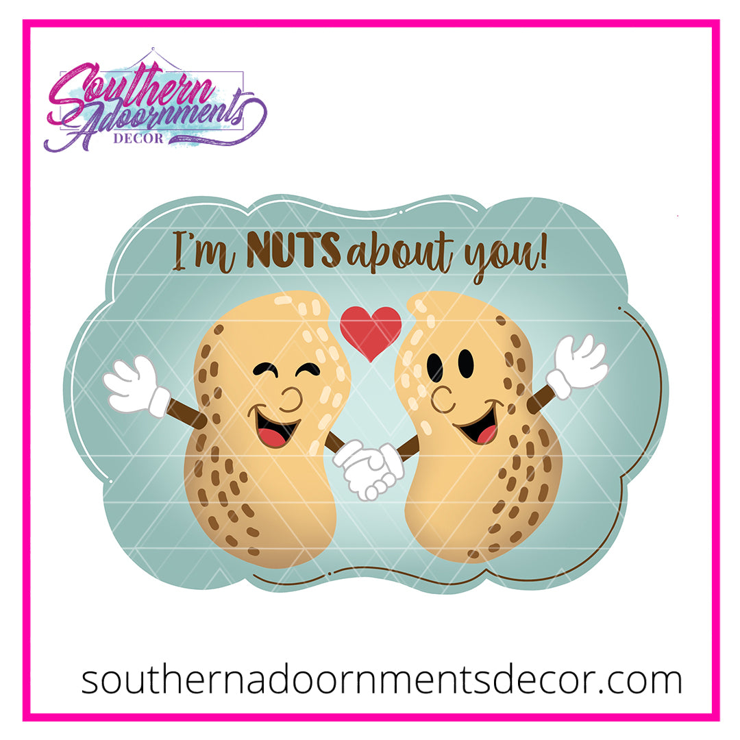 Nuts About You Blank
