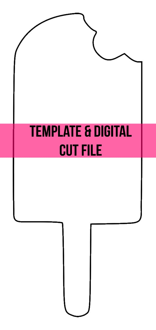 Popsicle Template &amp; Digital Cut File – Southern Adoornments Decor