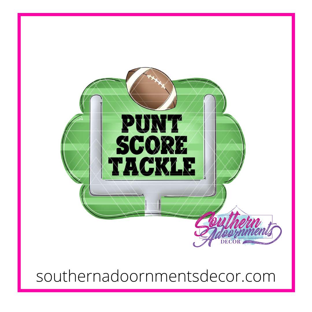 Punt Score Tackle Blank