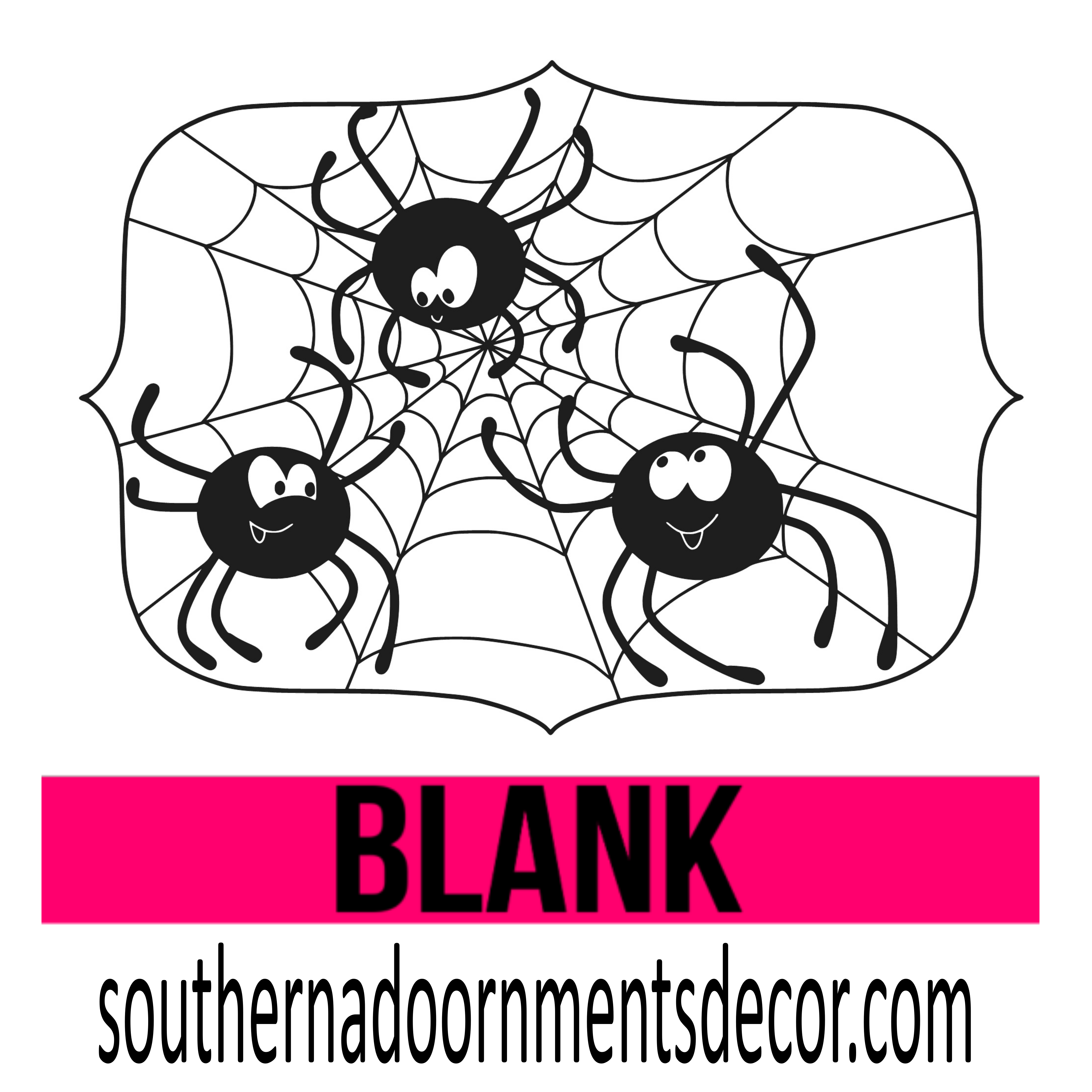 Spider Family BLANK